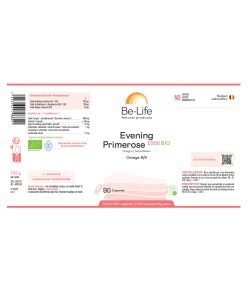 Evening Primerose 1000 (omega 6-9) BIO, 90 capsules